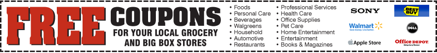 Free Coupons Today!